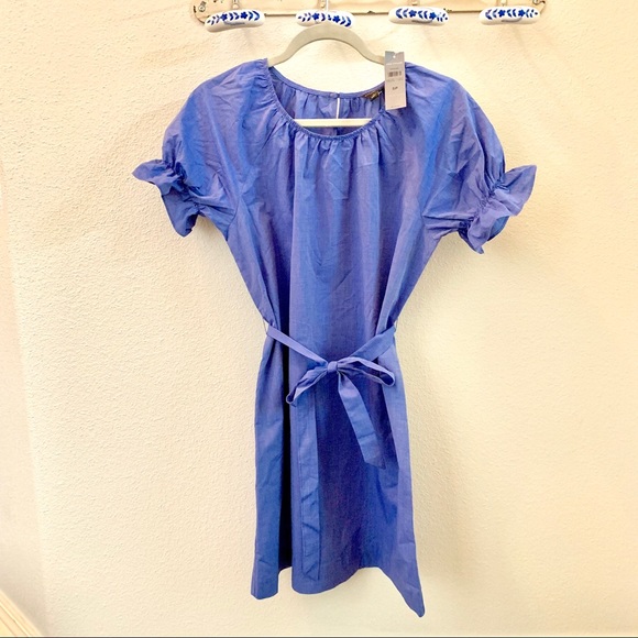 Ann Taylor petite puff sleeve shift dress S PETITE - Picture 2 of 4